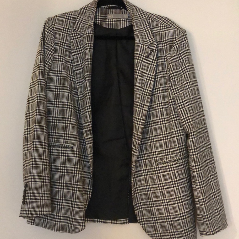 Plaid blazer